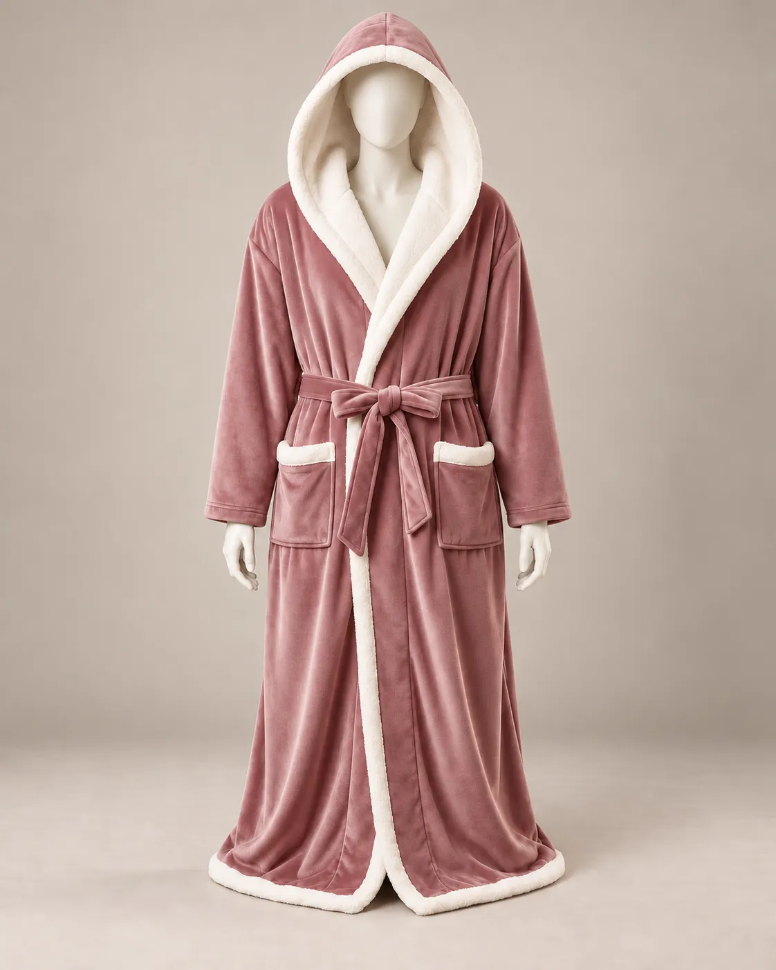 The Comfloom Heated Robe in Pink