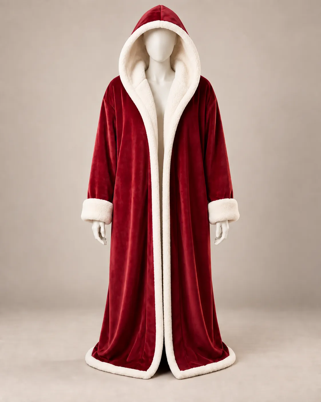 The Comfloom Heated Robe in Santa